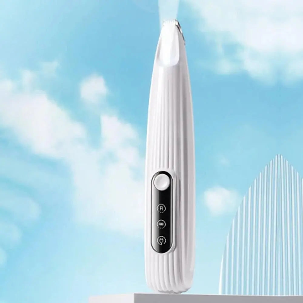 Dog Paw Trimmer with LED Light Rechargeable Pet Hair Clippers for Small Dogs Cats White Wholesale Hub