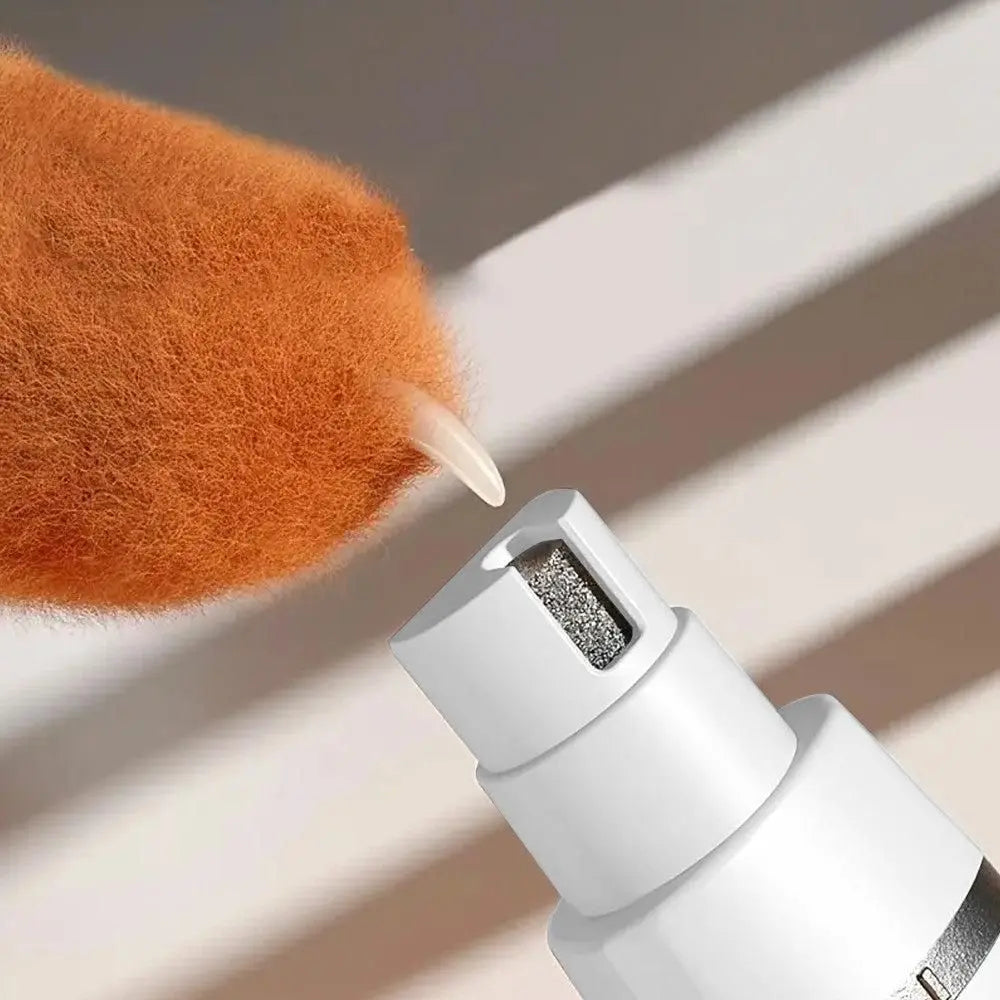 4-in-1 Dog Hair Clipper Dog Paw Trimmer Dog Grooming Kit White Wholesale Hub