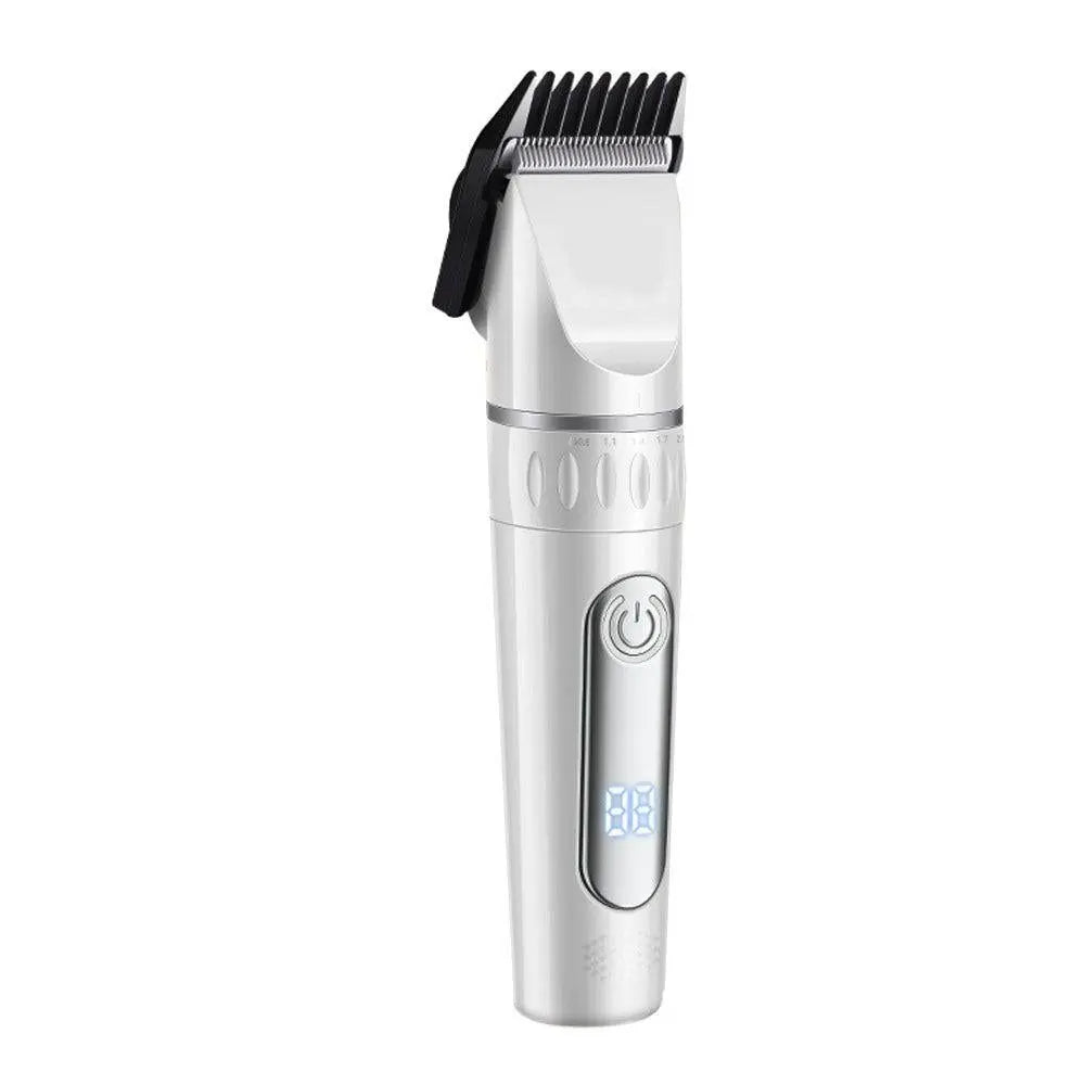 Electric Dog Cat Grooming Kit Cordless Pet Hair Shaver Scissors Clippers Trimmer White Wholesale Hub