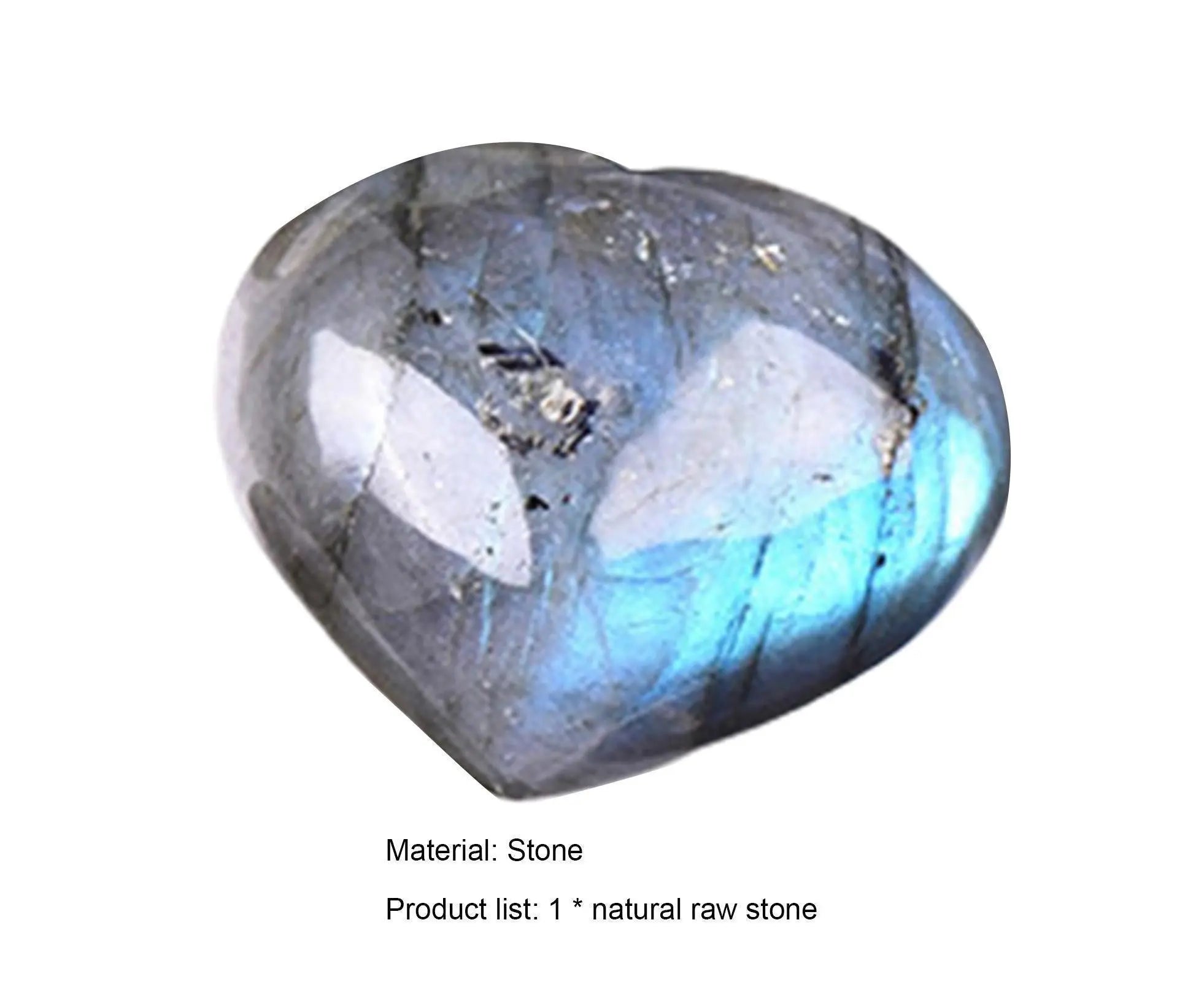 Aesthetic Heart Shape Stone Decor Exquisite Fine Texture Stone Energy Stone for Home- 4-4.5cm Wholesale Hub