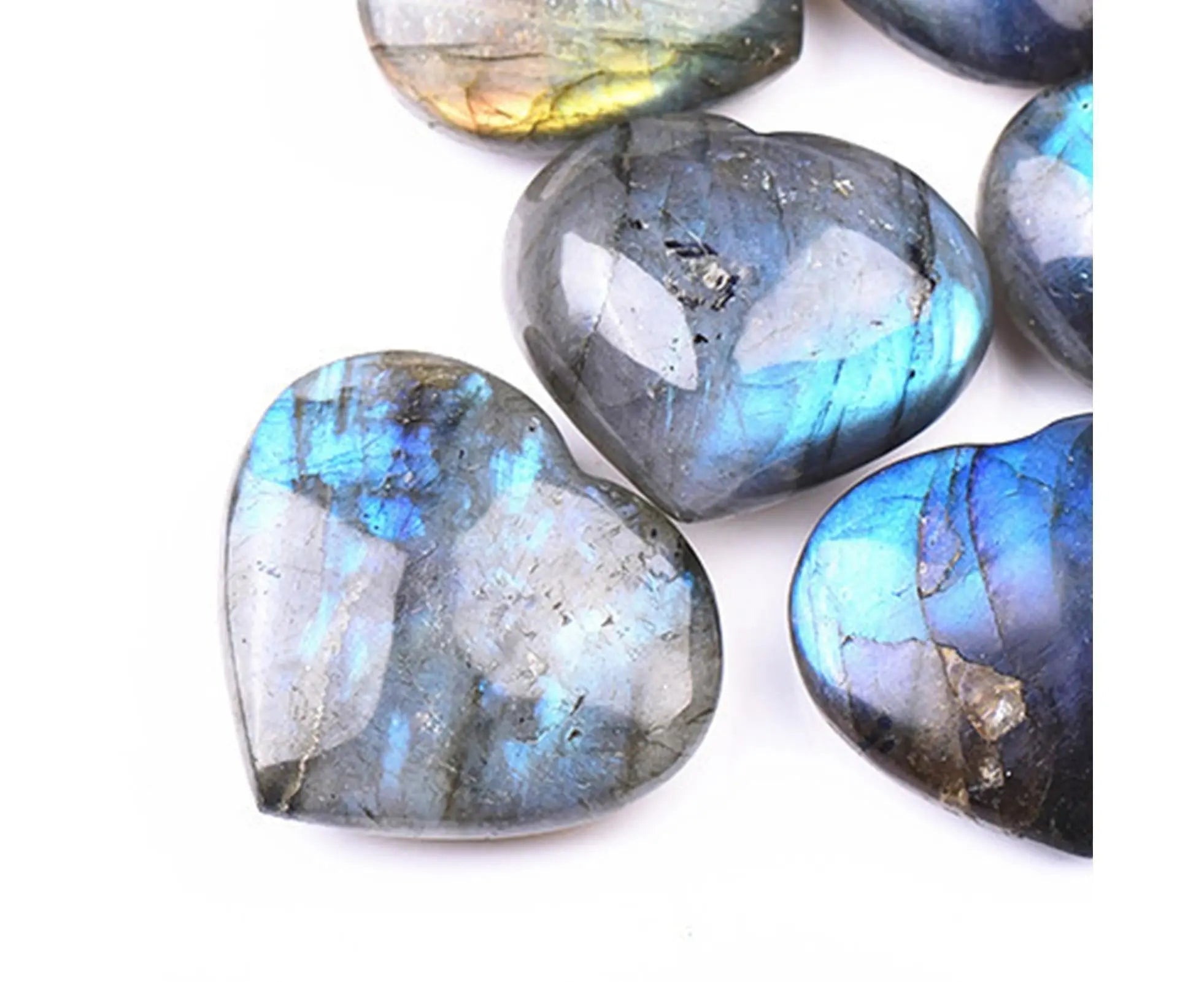 Aesthetic Heart Shape Stone Decor Exquisite Fine Texture Stone Energy Stone for Home- 4-4.5cm Wholesale Hub