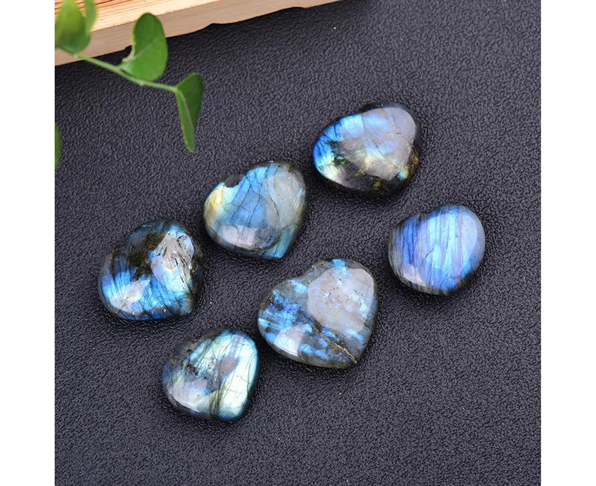 Aesthetic Heart Shape Stone Decor Exquisite Fine Texture Stone Energy Stone for Home- 4-4.5cm Wholesale Hub