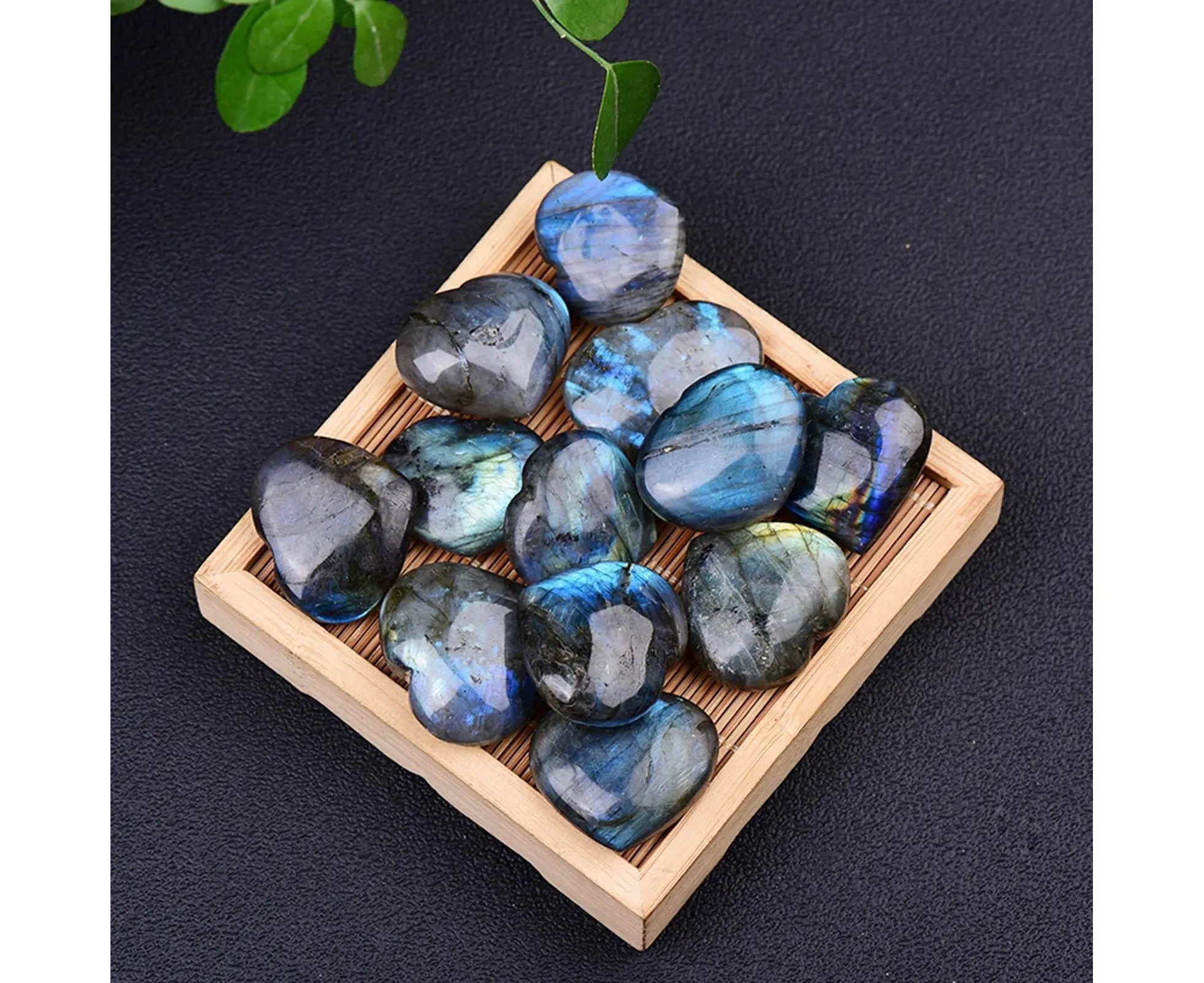 Aesthetic Heart Shape Stone Decor Exquisite Fine Texture Stone Energy Stone for Home- 4-4.5cm Wholesale Hub