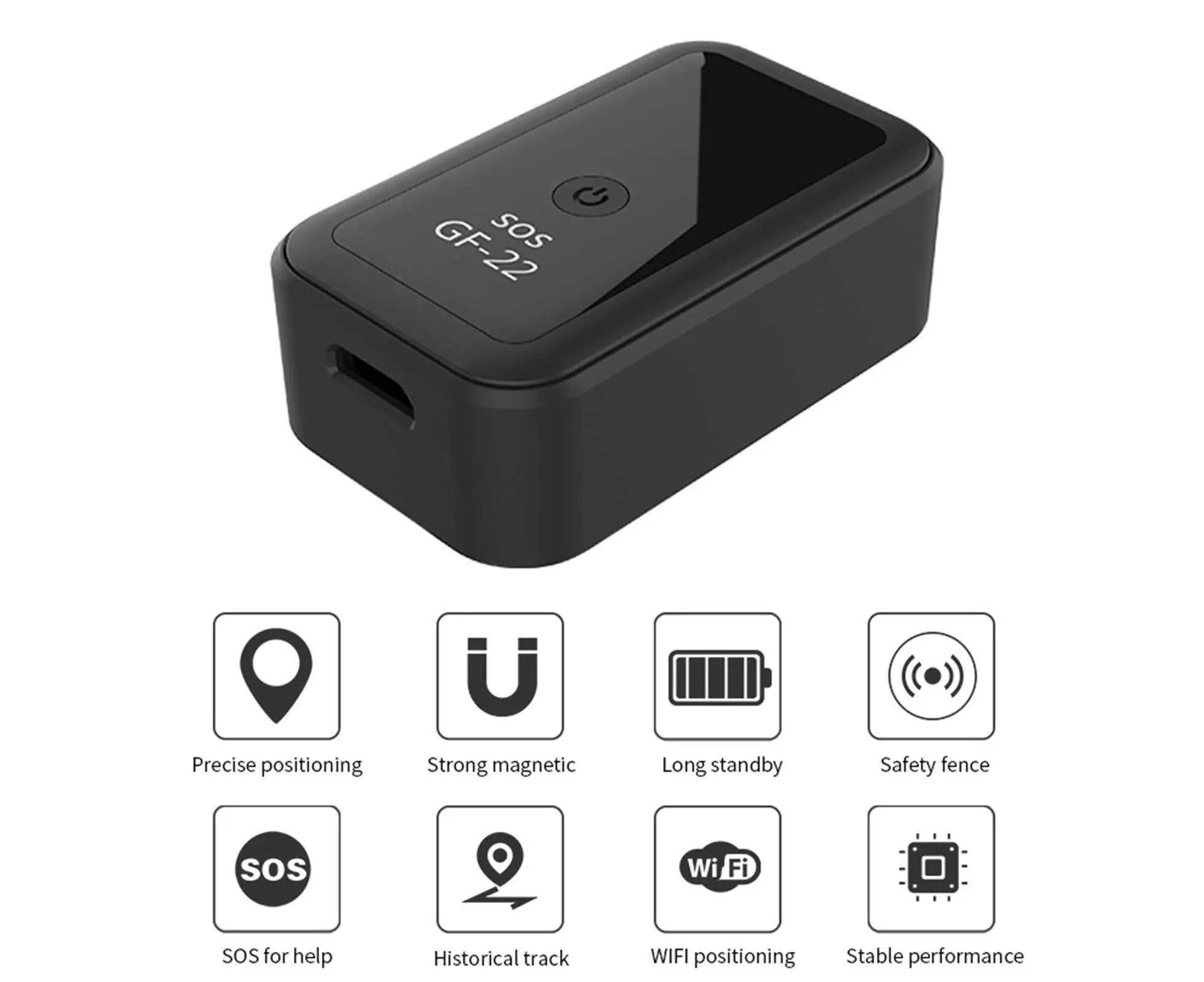 GF-22 Locate Locator Wireless Intelligent Precise Positioning Car Motorcycle Anti-theft Tracker Wholesale Hub