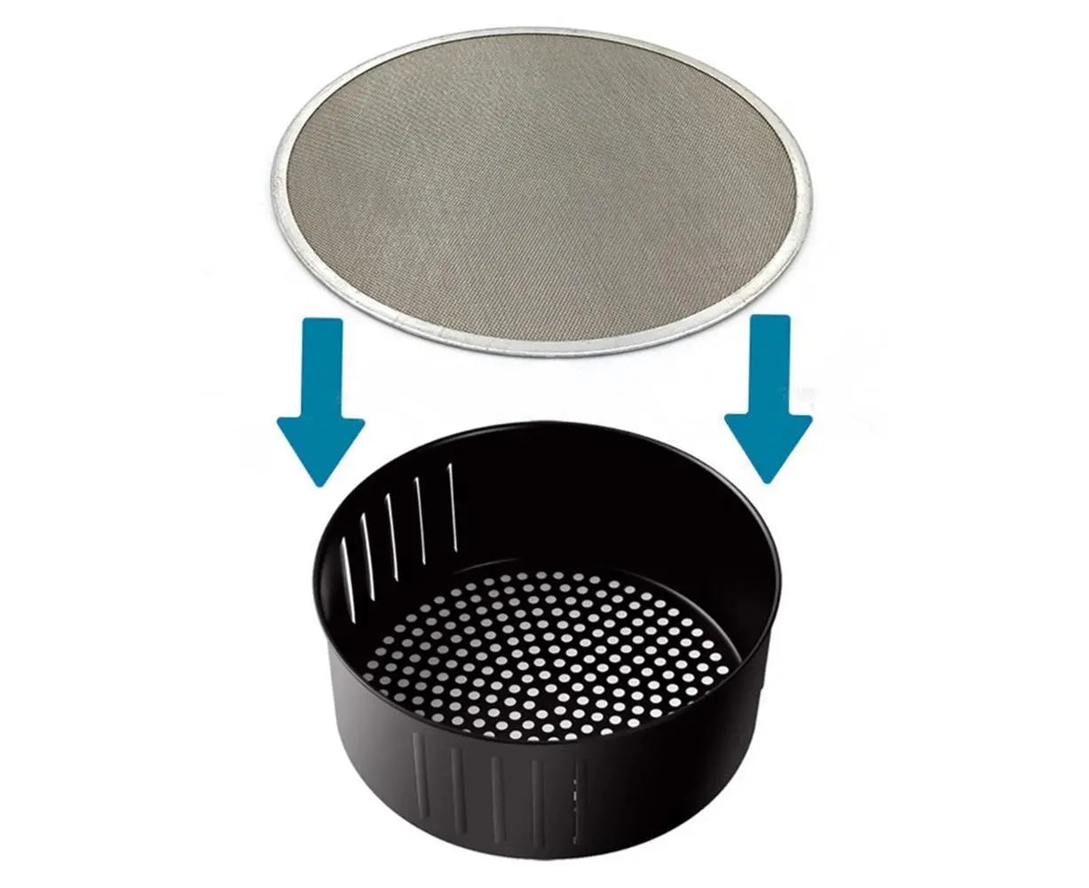 19/21/23/25cm Stainless Steel Oil Splatter Screen Net Cover for Air Frying Pot-23cm Wholesale Hub