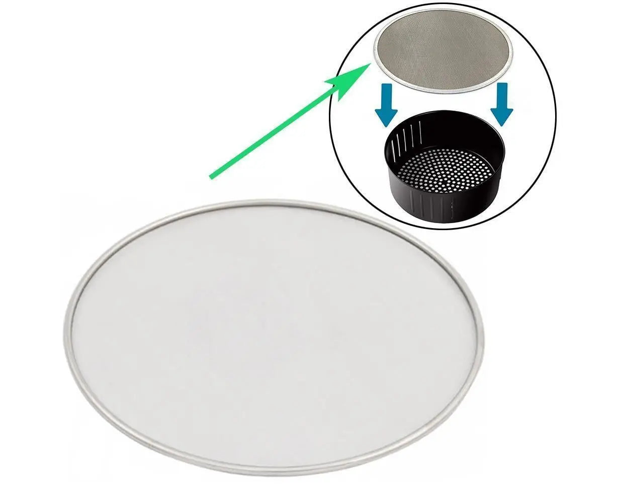 19/21/23/25cm Stainless Steel Oil Splatter Screen Net Cover for Air Frying Pot-23cm Wholesale Hub