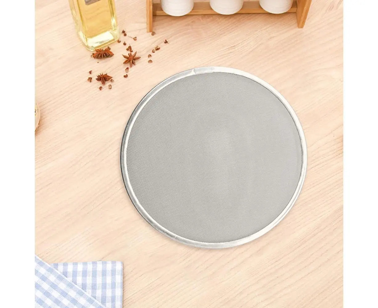 19/21/23/25cm Stainless Steel Oil Splatter Screen Net Cover for Air Frying Pot-23cm Wholesale Hub