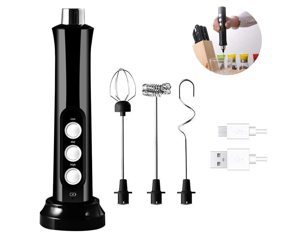 Milk Frother - Handheld Electric - USB Rechargeable Wholesale Hub