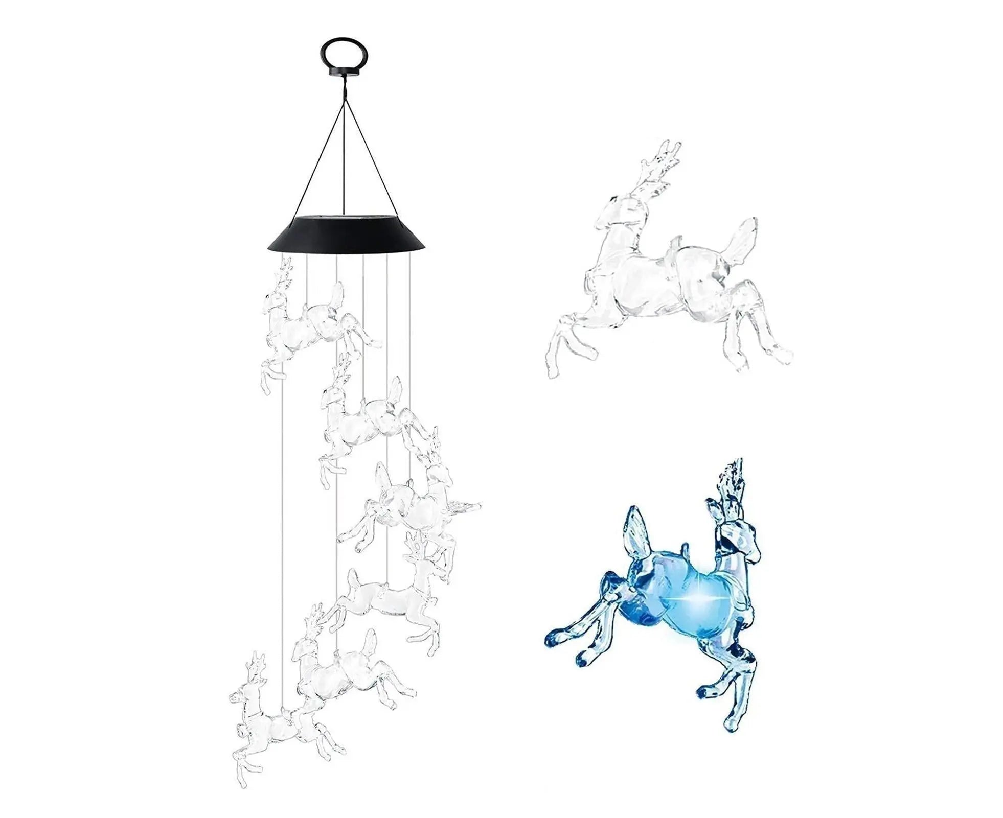 Solar Halloween Wind Chime Light - Elk Wholesale Hub