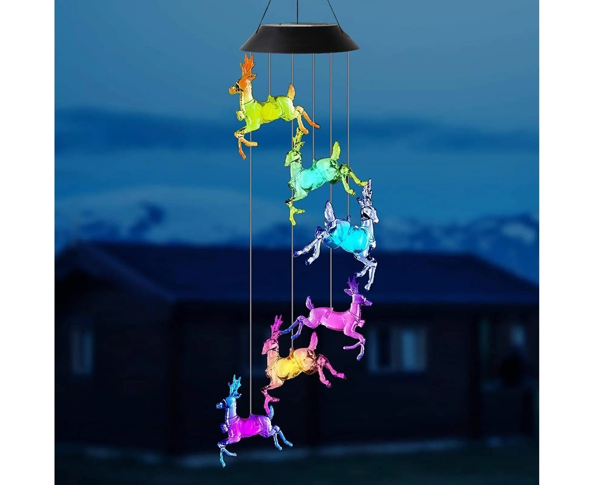Solar Halloween Wind Chime Light - Elk Wholesale Hub