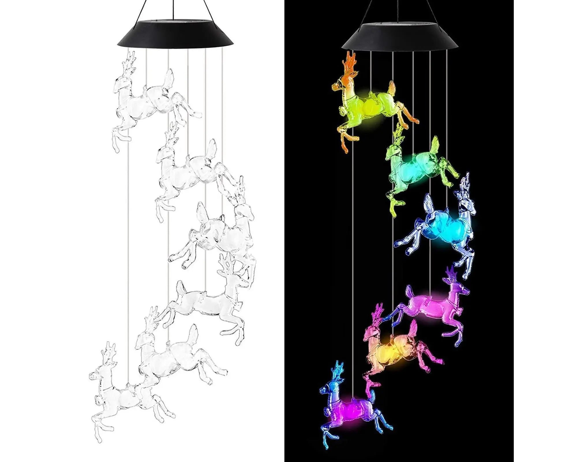 Solar Halloween Wind Chime Light - Elk Wholesale Hub