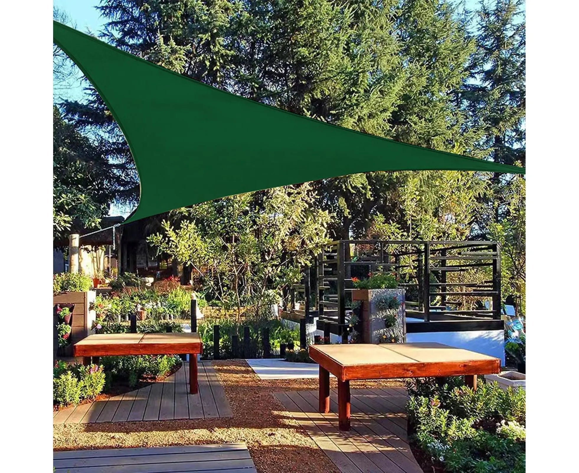Shade Sail Triangle Heavy Duty - Atrovirens Wholesale Hub