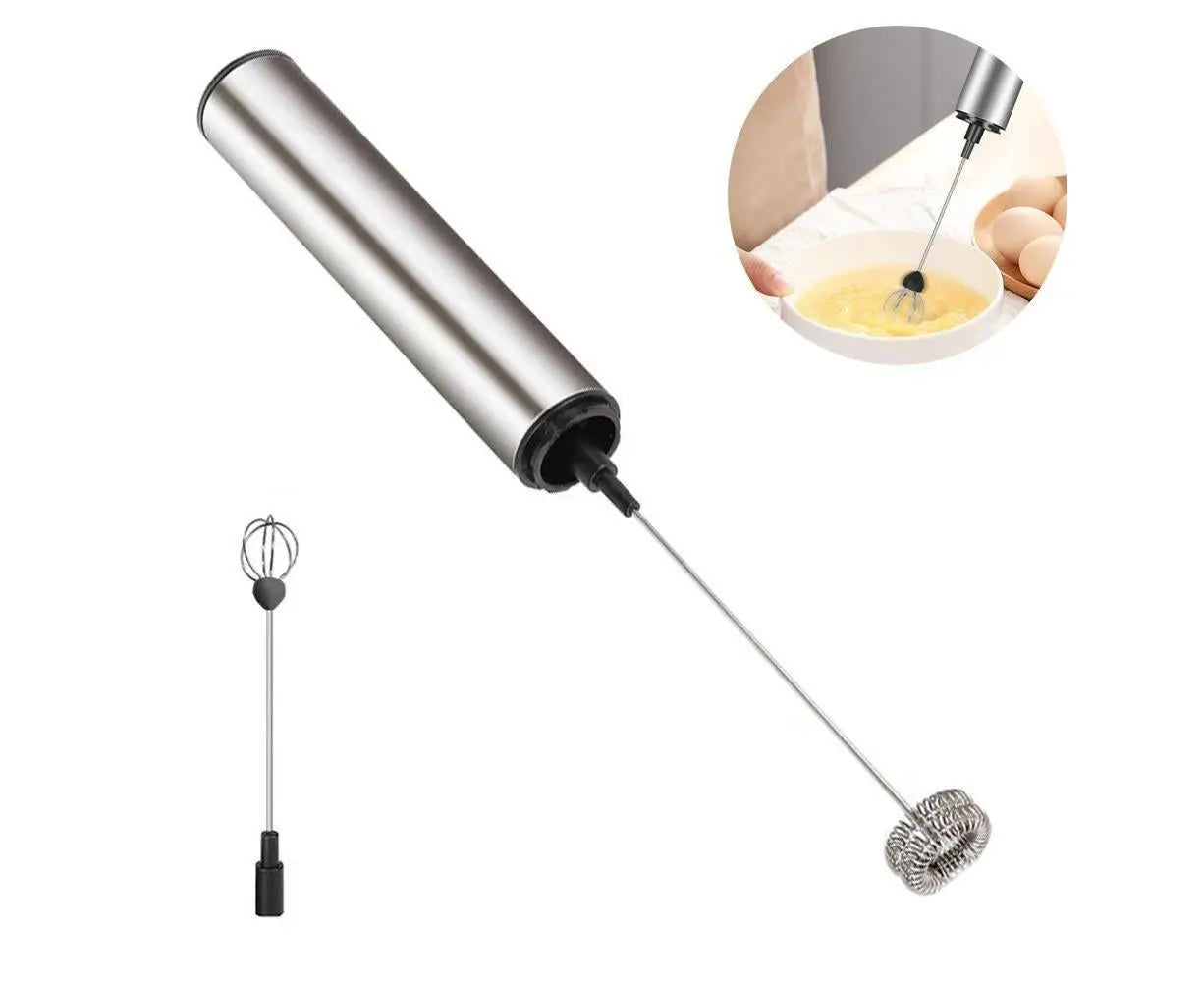 Rechargeable Milk Frother - Portable Travel - 2-Speed Wholesale Hub