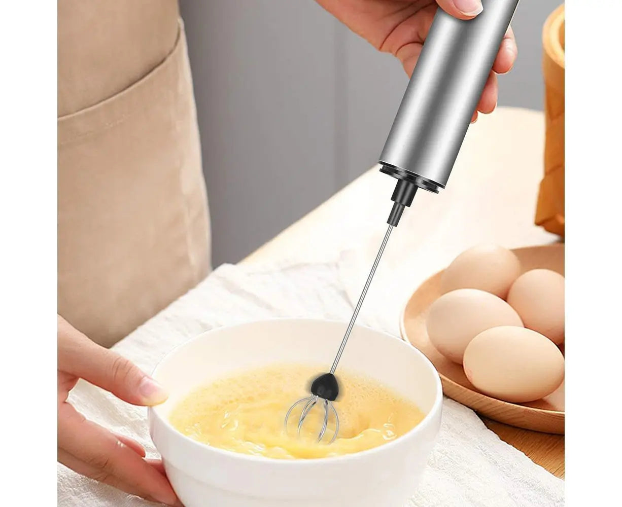 Rechargeable Milk Frother - Portable Travel - 2-Speed Wholesale Hub