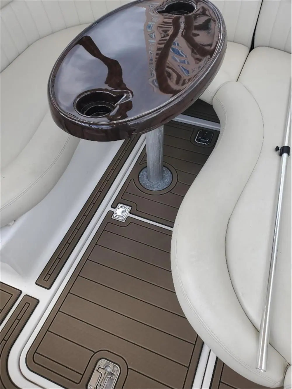 1999-2005 Four Winns 268 Vista Swim Platform Cockpit Boat EVA Foam Faux Teak Floor Pad Mat SeaDek MarineMat Gatorstep Style Self Adhesive Wholesale Hub