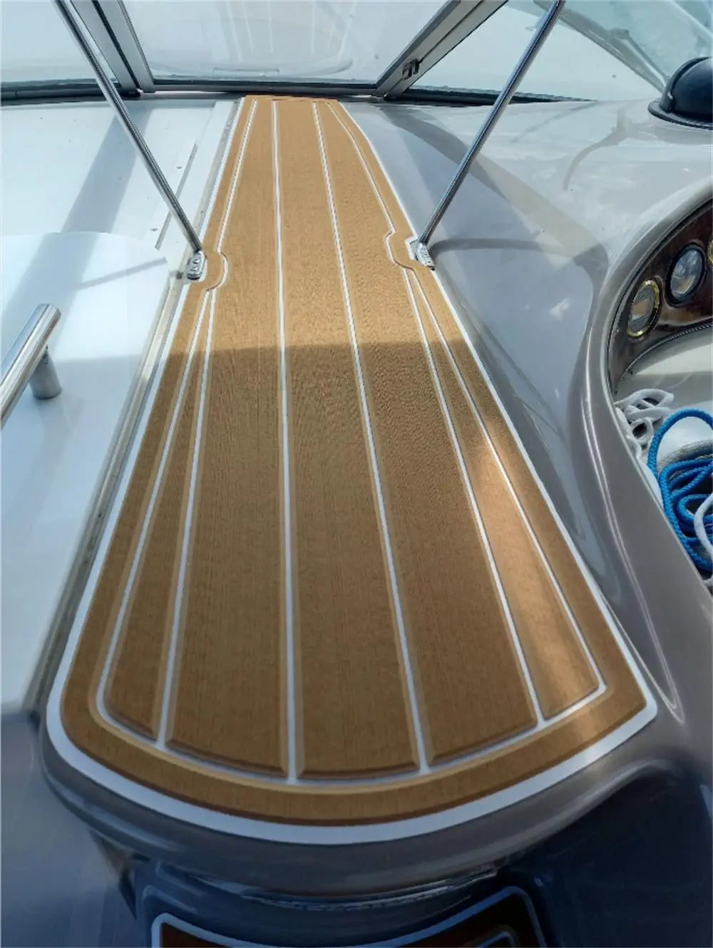 1999-2005 Four Winns 268 Vista Swim Platform Cockpit Boat EVA Foam Faux Teak Floor Pad Mat SeaDek MarineMat Gatorstep Style Self Adhesive Wholesale Hub
