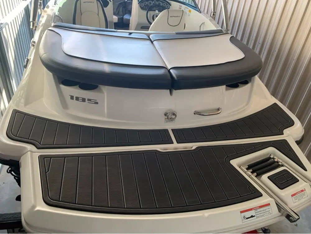 2008-2012 Sea Ray 185 Sport Swim Platform Pad Boat EVA Foam Teak Deck Floor Mat SeaDek MarineMat Gatorstep Style Self Adhesive Wholesale Hub