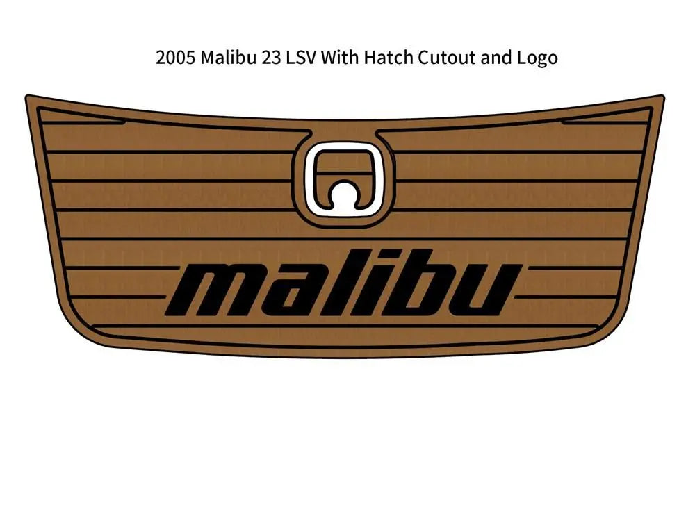 2005 Malibu 23 LSV Swim Platform Step Pad Boat EVA Foam Faux Teak Deck Floor Mat SeaDek MarineMat Gatorstep Style Self Adhesive Wholesale Hub