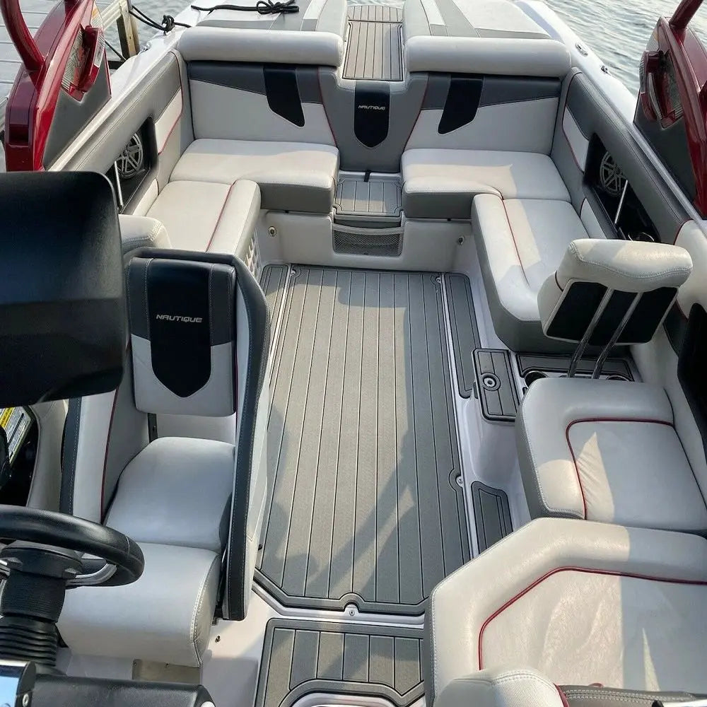 2008 Nautique Super Air 230 Swim Platform Cockpit Boat EVA Foam Teak Floor Pad SeaDek MarineMat Gatorstep Style Self Adhesive Wholesale Hub