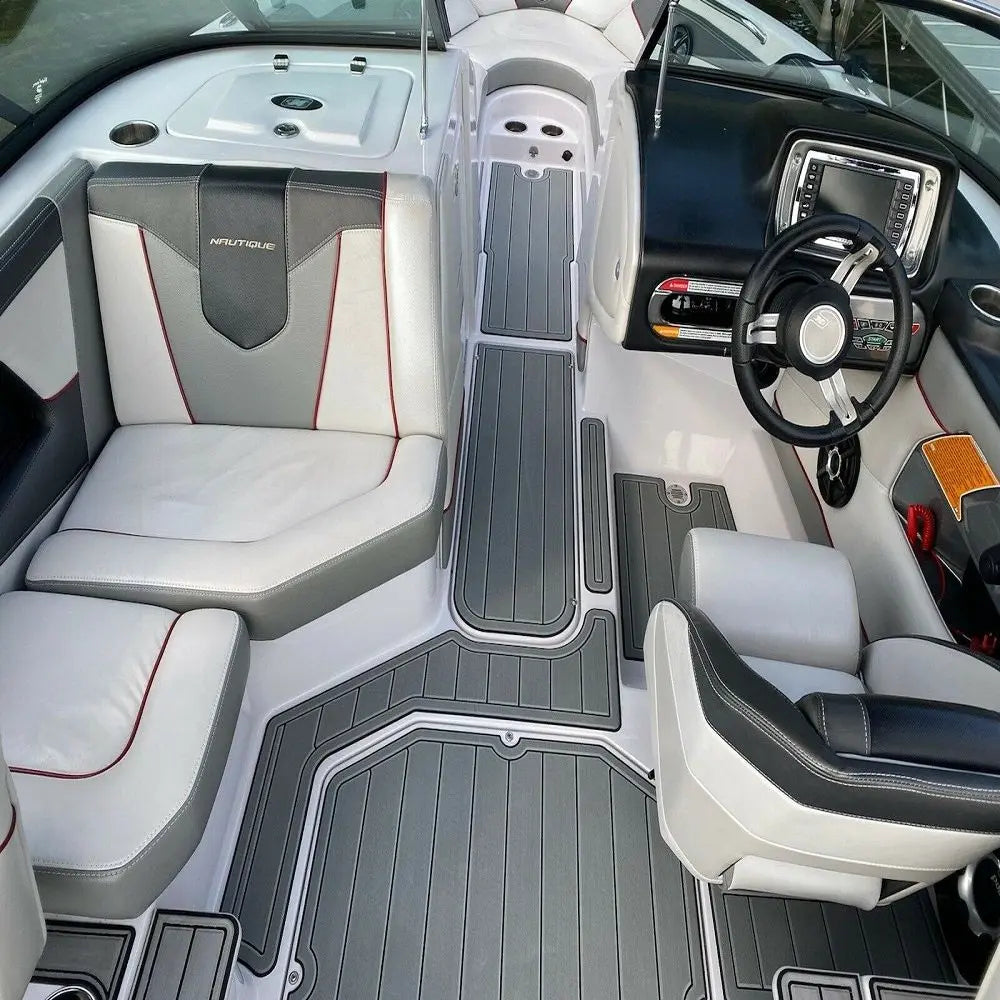 2008 Nautique Super Air 230 Swim Platform Cockpit Boat EVA Foam Teak Floor Pad SeaDek MarineMat Gatorstep Style Self Adhesive Wholesale Hub