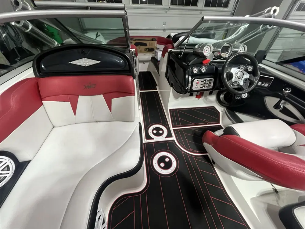 2004-2011 Mastercraft X Star Cockpit Pad Boat EVA Foam Faux Teak Deck Floor Mat SeaDek MarineMat Gatorstep Style Self Adhesive Wholesale Hub