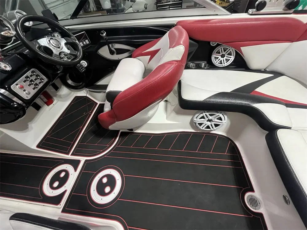 2004-2011 Mastercraft X Star Cockpit Pad Boat EVA Foam Faux Teak Deck Floor Mat SeaDek MarineMat Gatorstep Style Self Adhesive Wholesale Hub