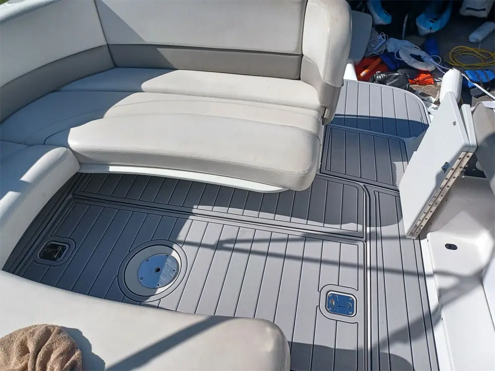 2004 Four Winns 248 Vista Swim Platform Cockpit Boat EVA Teak Deck Floor Pad Mat SeaDek MarineMat Gatorstep Style Self Adhesive Wholesale Hub