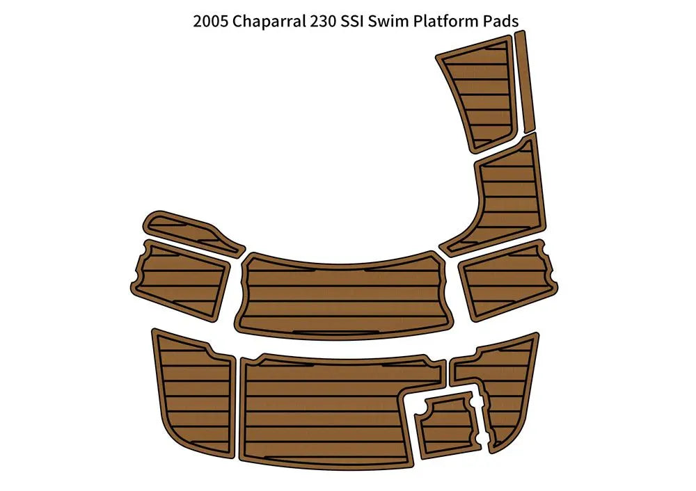 2005 Chaparral 230 SSI Swim Platform Step Boat EVA Foam Teak Deck Floor Pad Mat SeaDek MarineMat Gatorstep Style Self Adhesive Wholesale Hub