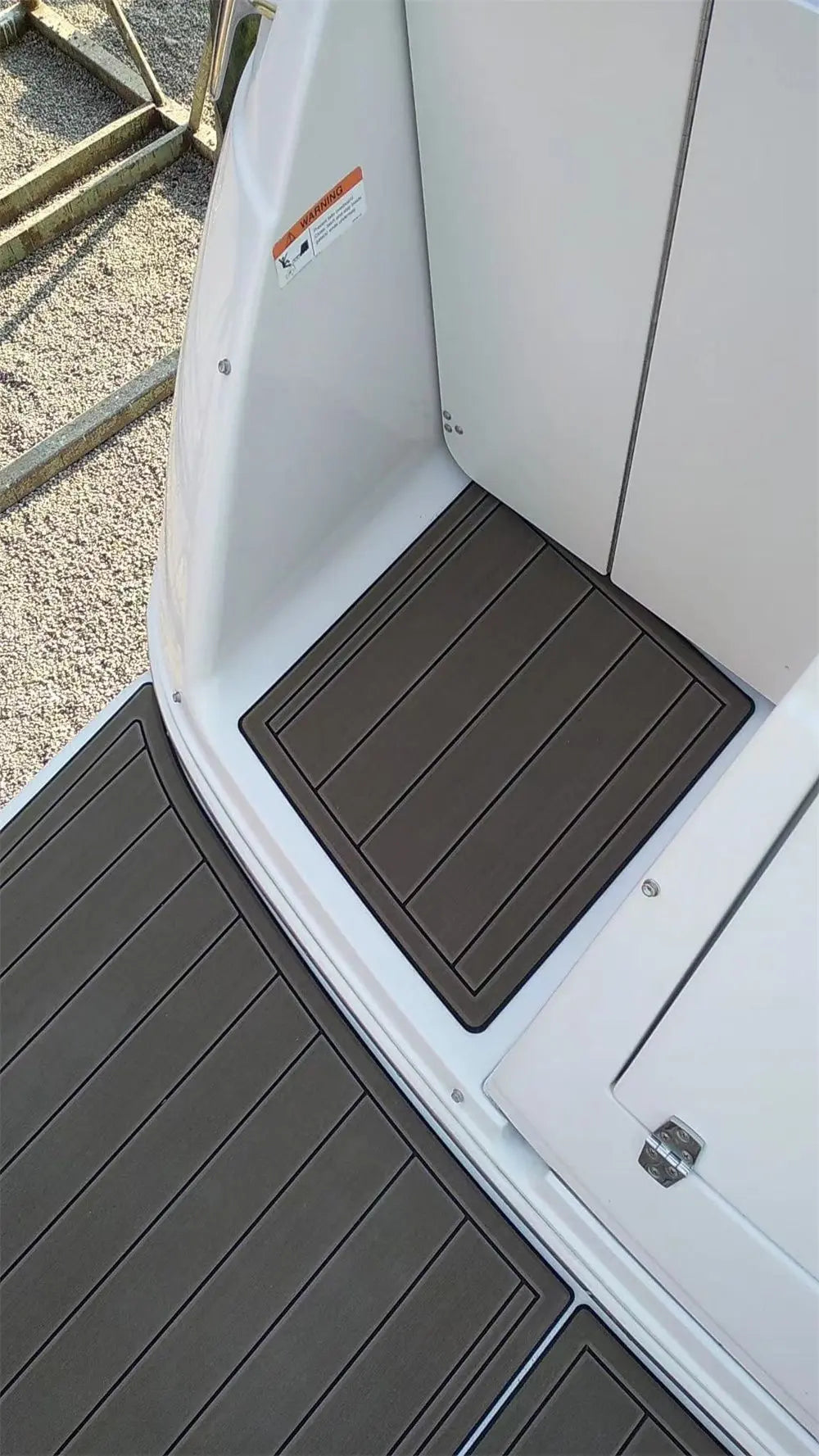 2003 Four Winns 268 Vista Cruiser Swim Platform Boat EVA Foam Teak Floor Pad Mat SeaDek MarineMat Gatorstep Style Self Adhesive Wholesale Hub