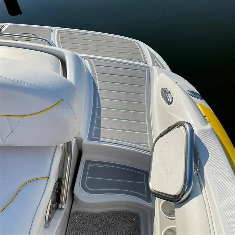 2005 Crownline 260 EX Swim Platform Bow Boat EVA Faux Foam Teak Deck Floor Pad SeaDek MarineMat Gatorstep Style Self Adhesive Wholesale Hub