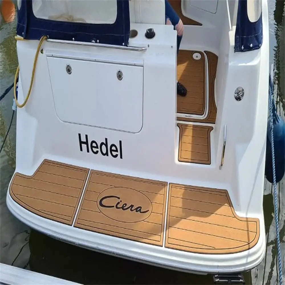 2000 Bayliner 2855 Swim Platform Cockpit Boat EVA Faux Foam Teak Deck Floor Pad Wholesale Hub