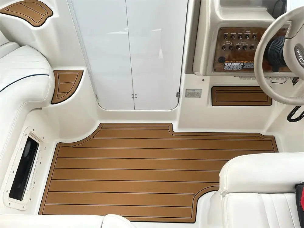 2000 Bayliner 2855 Swim Platform Cockpit Boat EVA Faux Foam Teak Deck Floor Pad Wholesale Hub