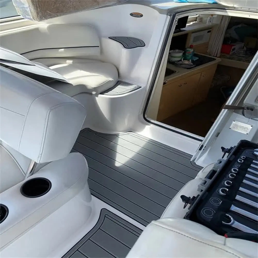 2000 Bayliner 2855 Swim Platform Cockpit Boat EVA Faux Foam Teak Deck Floor Pad Wholesale Hub