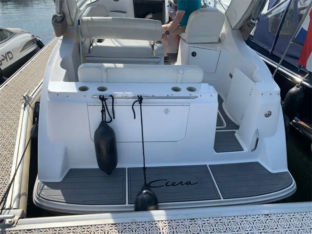 2000 Bayliner 2855 Swim Platform Cockpit Boat EVA Faux Foam Teak Deck Floor Pad Wholesale Hub