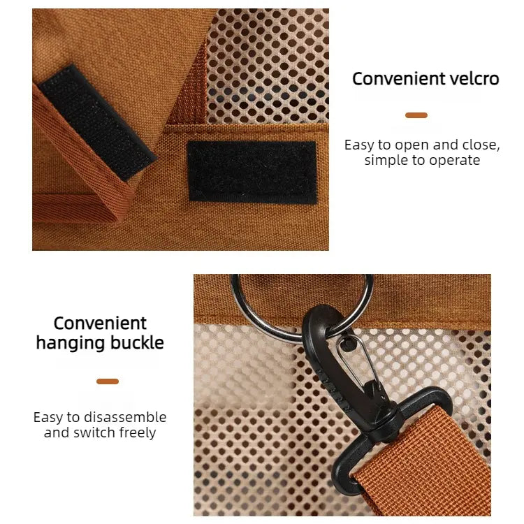 Multifunctional Pet Travel Bag: Large Capacity, Breathable, Portable, Handheld or Crossbody Pet Bag - Black Wholesale Hub
