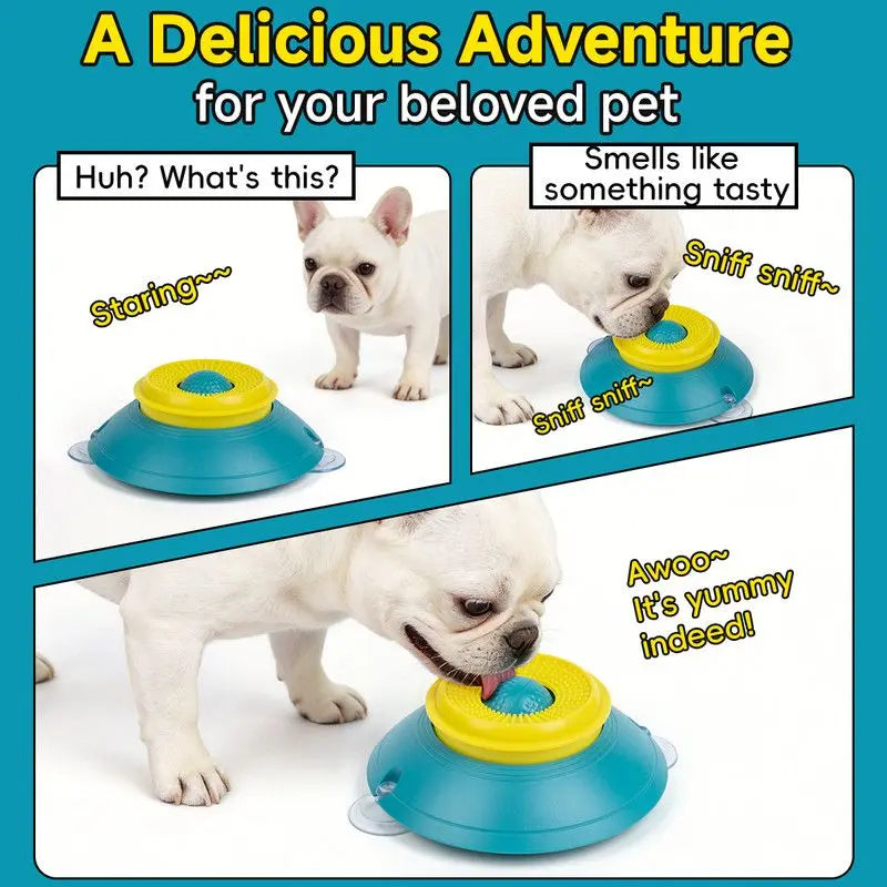 Slow Feeder Lick Bowl, Universal for Cats and Dogs, a Fun and Stimulating Feeding Tool - Green Wholesale Hub