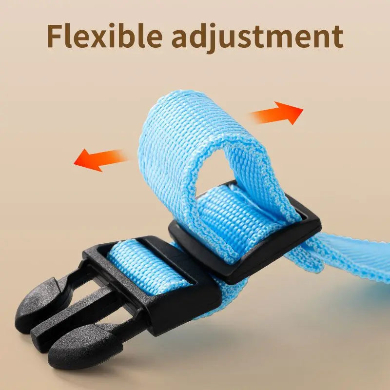 Pet LED Light-Up Collar, Large, Adjustable, USB Rechargeable, for Cats and Dogs, Nighttime Anti-Lost - White Wholesale Hub