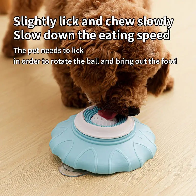 Slow Feeder Bowl for Pets, Non-Slip Puzzle Feeder for Cats and Dogs - Pink Wholesale Hub