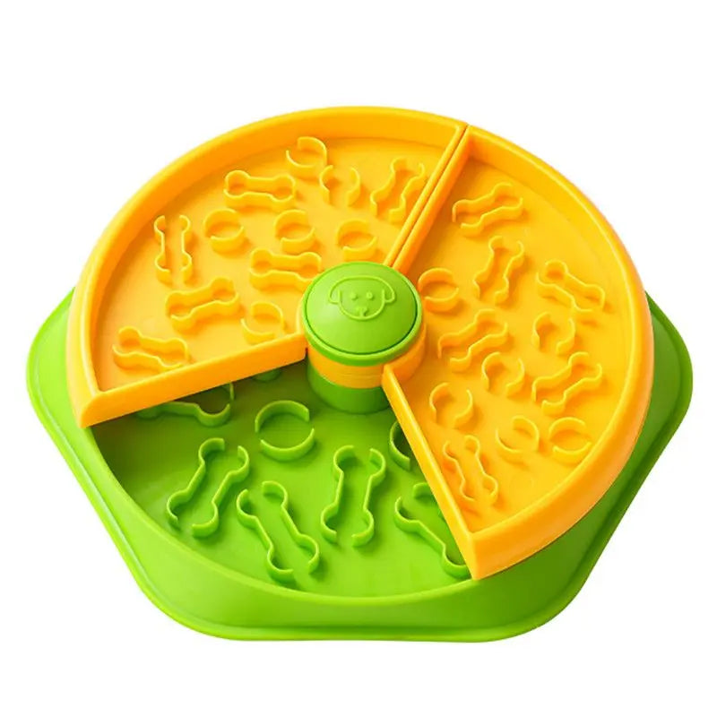 Large 360° Rotating Double-Layer Slow Feeder Bowl, 27 cm, Puzzle Feeder for Cats and Dogs Wholesale Hub