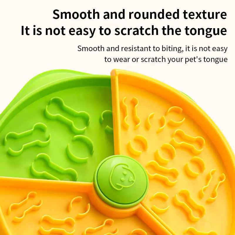 Large 360° Rotating Double-Layer Slow Feeder Bowl, 27 cm, Puzzle Feeder for Cats and Dogs Wholesale Hub