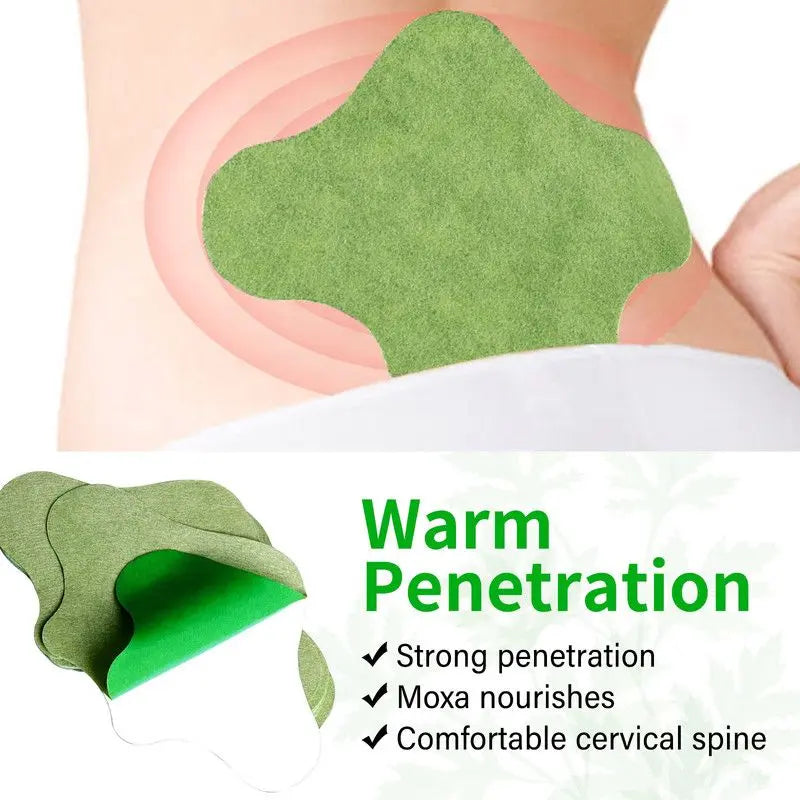 Mugwort Cervical Heat Patches: Herbal Patches for Neck and Shoulder Stiffness and Soreness in “Text Neck” Sufferers (48 pcs/4 boxes) Wholesale Hub