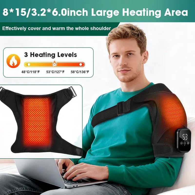 Electric Heating Massage Therapy Device for Knees and Shoulders Wholesale Hub