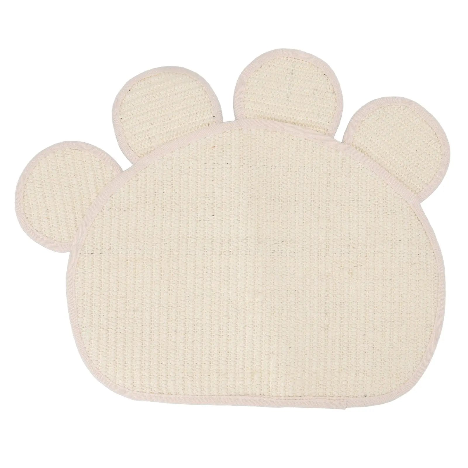 Sisal Cat Scratcher Mat Cute Shape Grinding Claw Protecting Furniture Cat Floor Scratching Pad for Cats Kittens Wholesale Hub