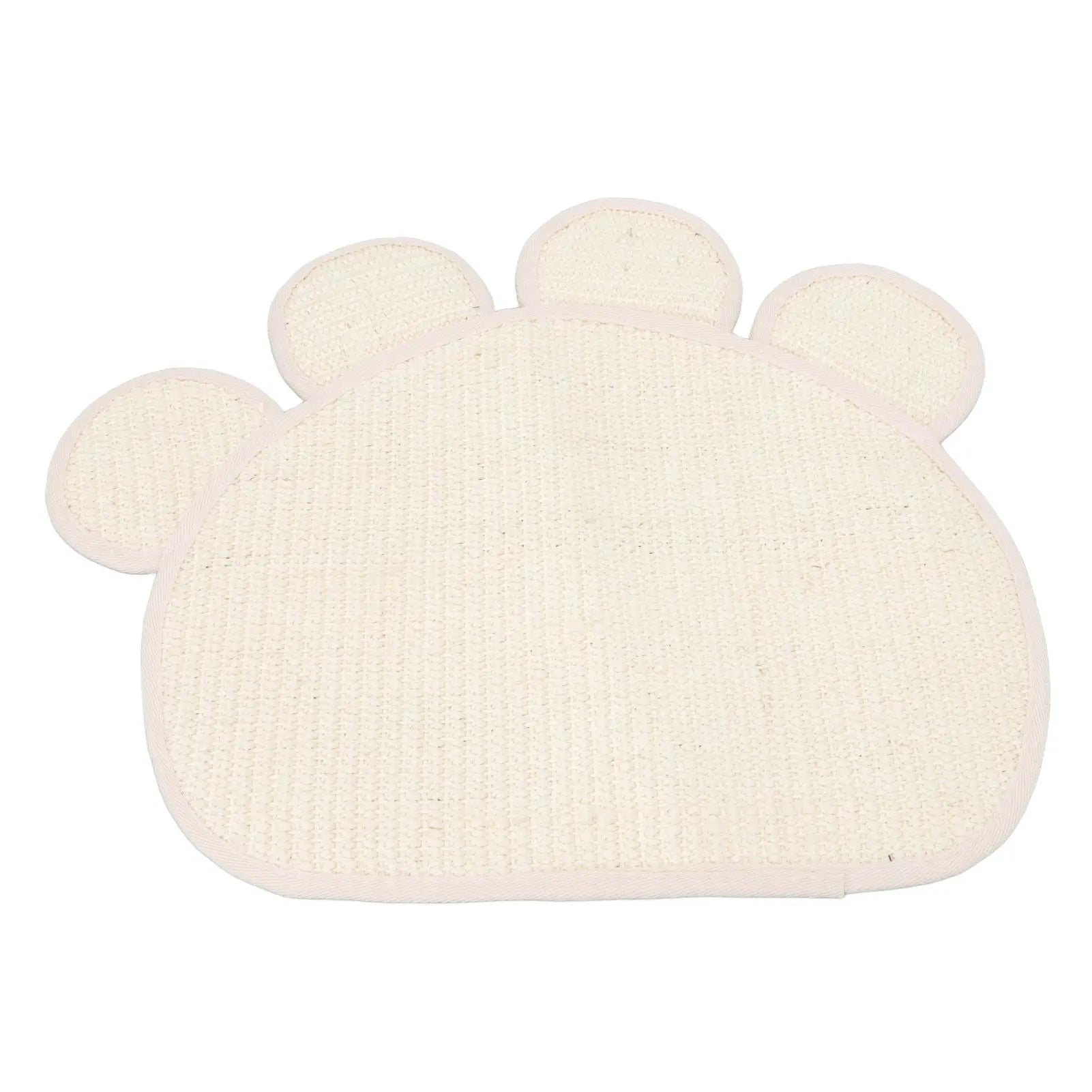 Sisal Cat Scratcher Mat Cute Shape Grinding Claw Protecting Furniture Cat Floor Scratching Pad for Cats Kittens Wholesale Hub