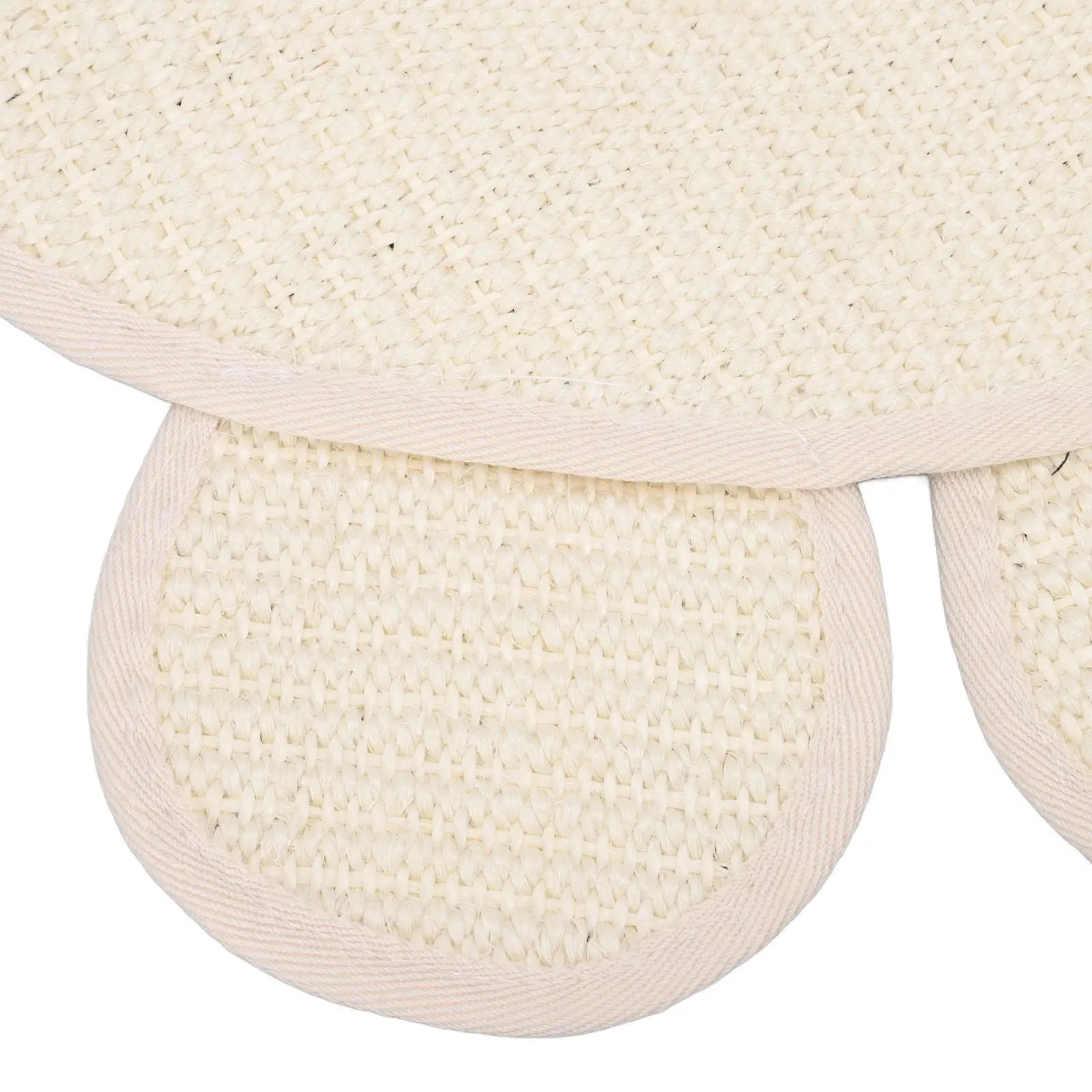 Sisal Cat Scratcher Mat Cute Shape Grinding Claw Protecting Furniture Cat Floor Scratching Pad for Cats Kittens Wholesale Hub