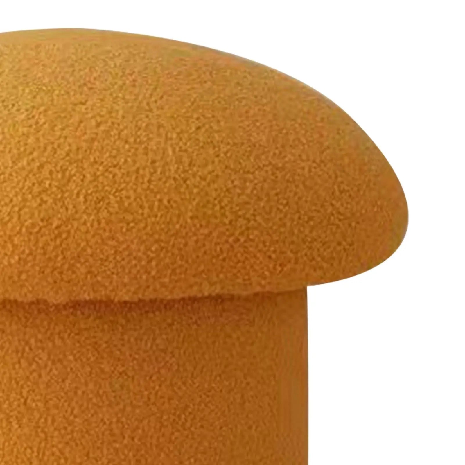 Sofa Bench Simple Modern Elastic Comfortable Soft Round Pine Wooden Foot Stool for Home Decoration Yellow Wholesale Hub