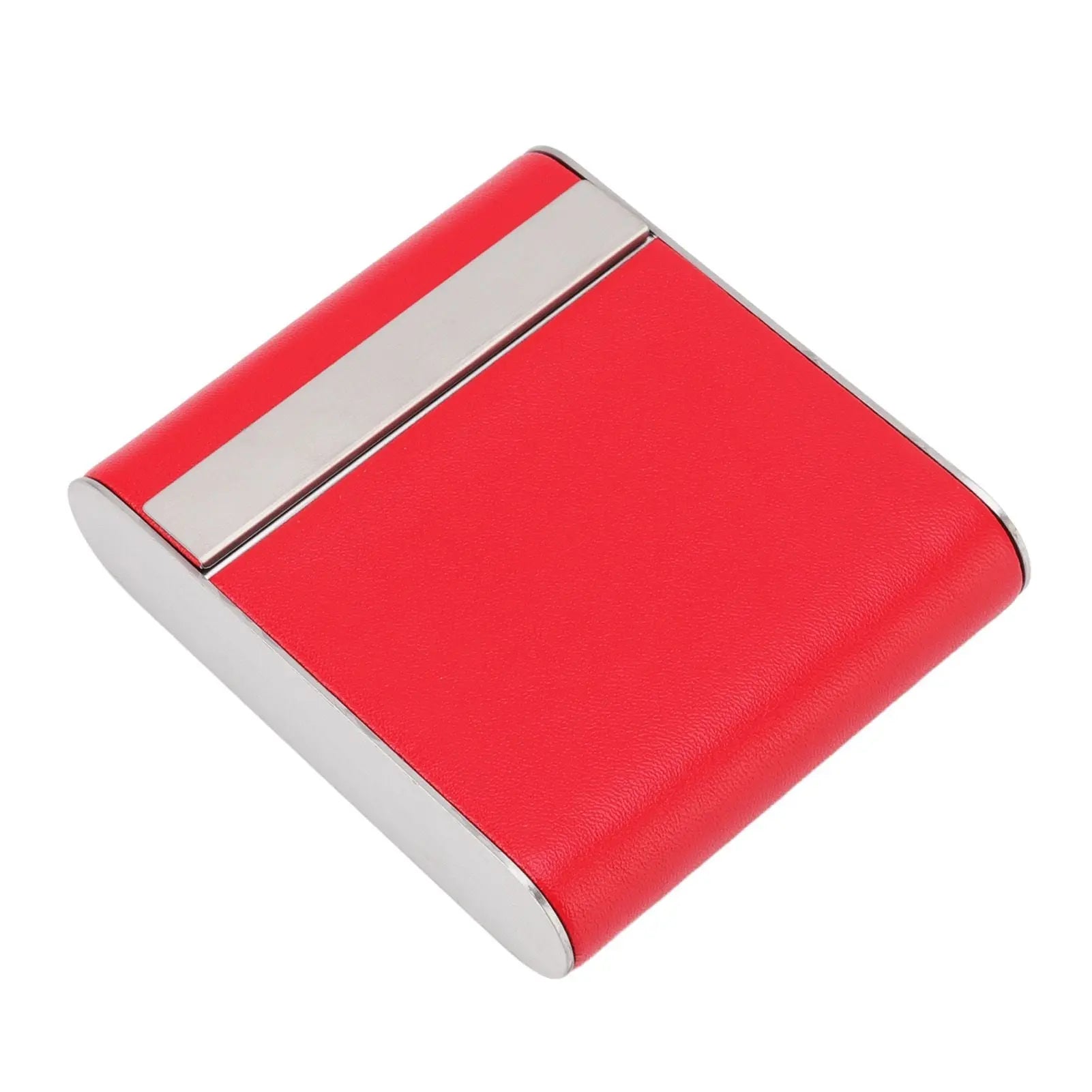 Aluminum Alloy Cigarette Case Box Hold 20pcs Flip for Men Women Smoking Accessories Red Wholesale Hub