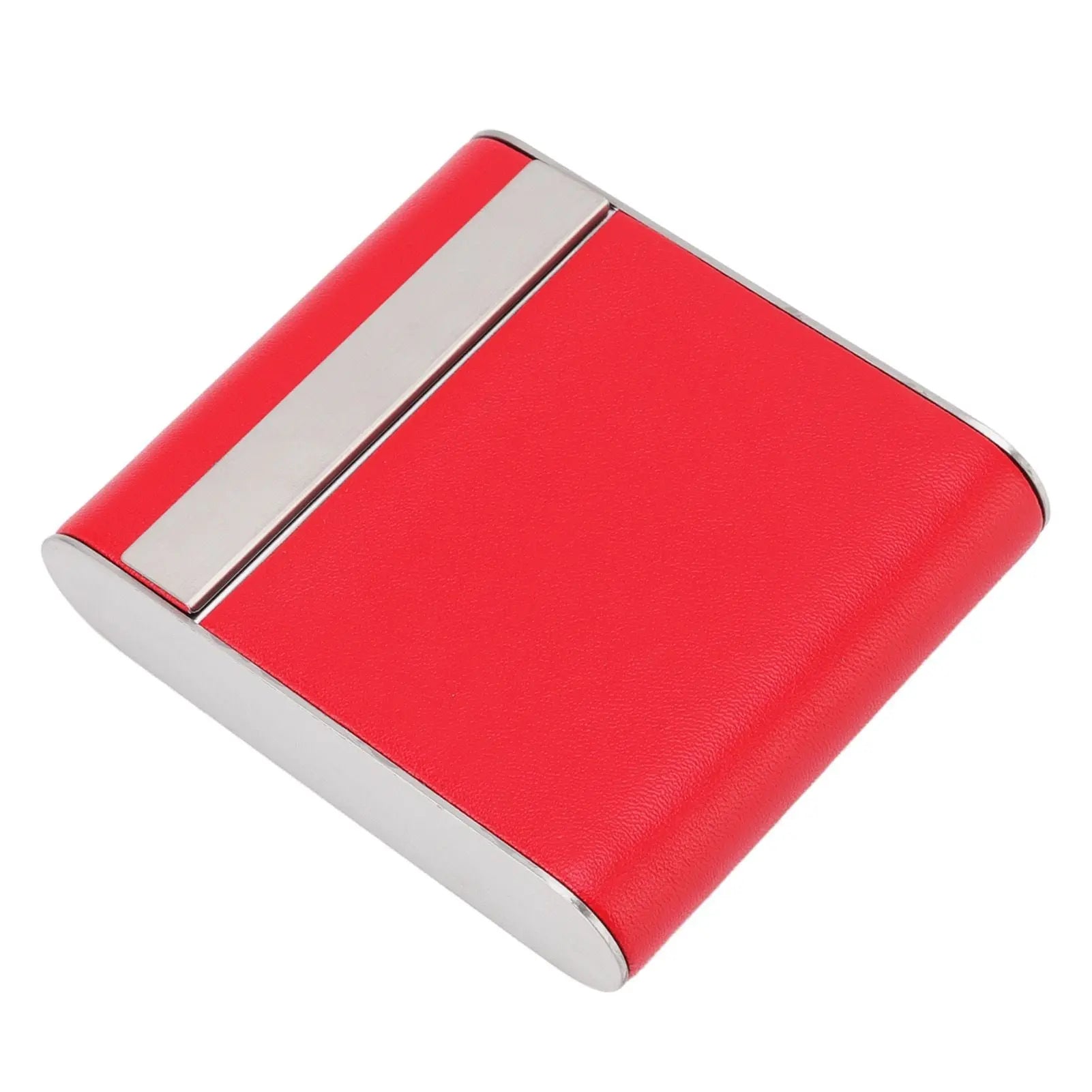 Aluminum Alloy Cigarette Case Box Hold 20pcs Flip for Men Women Smoking Accessories Red Wholesale Hub