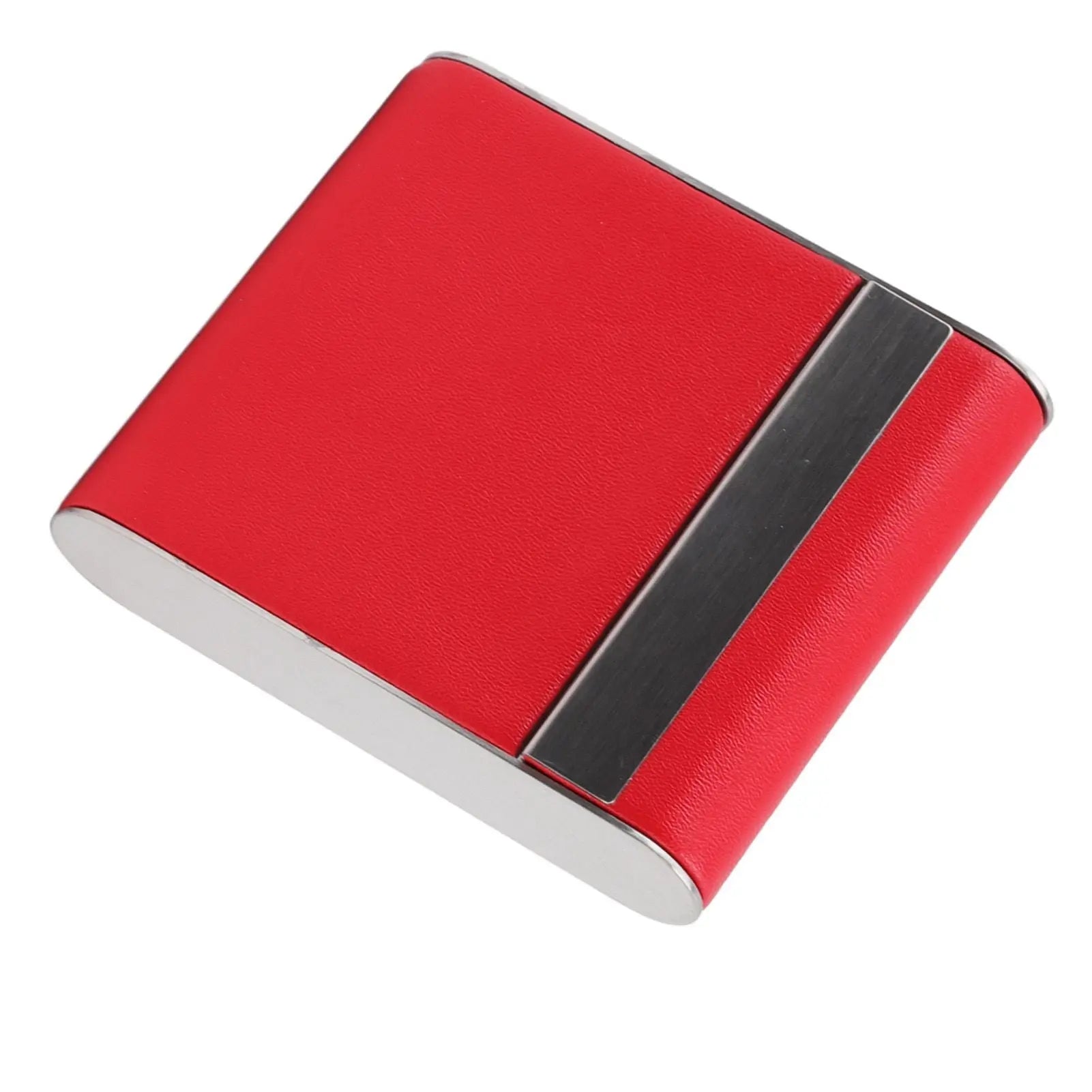 Aluminum Alloy Cigarette Case Box Hold 20pcs Flip for Men Women Smoking Accessories Red Wholesale Hub