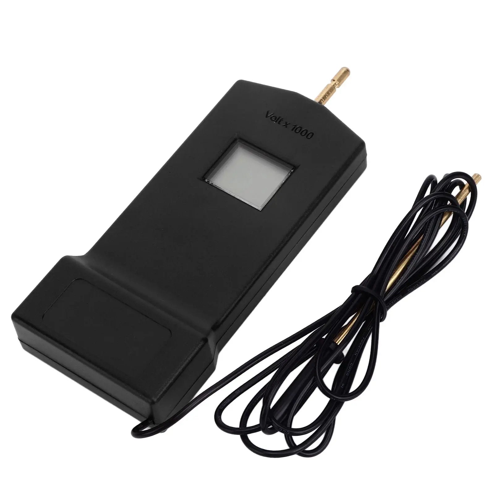 Fence Voltage Tester Portable Electric Fence Fault Finder 15KV LCD Screen for Livestock Farms MLD-004 Black Wholesale Hub